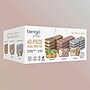 Bentgo Prep 60-Piece Meal Prep Box, Gleam Metallics Collection (BGPRPAK3-M)~#|#~B194C95C-43BE-4C16-BD5E35374CD3FA24_sc7