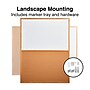 Staples Standard Cork & Dry Erase Whiteboard, 4' x 3' (28324-CC)~#|#~B198806E-05D8-4EAF-8458E297365DD8D4_sc7