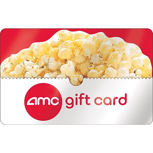 AMC Theatres Gift Cards 25 (Email Delivery) Staples