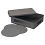 Household Essentials 23.23 Quart Platter Storage Chest with Lid, Fabric, Gray (52549-1)~#|#~B19BA9FA-56A9-4987-A43AFE8EADD7B607_sc7