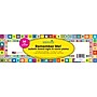 Barker Creek Retro School Name Plates, 12" x 3.5", 36/Pack (LL1409) ~#|#~B19BDF33-21B6-4584-B01C3FA5835C9CEB_sc7