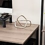 Mind Reader Geometric Infinity Sculpture, Metal, Gold (SQUIG-SIL)~#|#~B19F6163-6753-4910-9D3FEF43E32AE44D_sc7