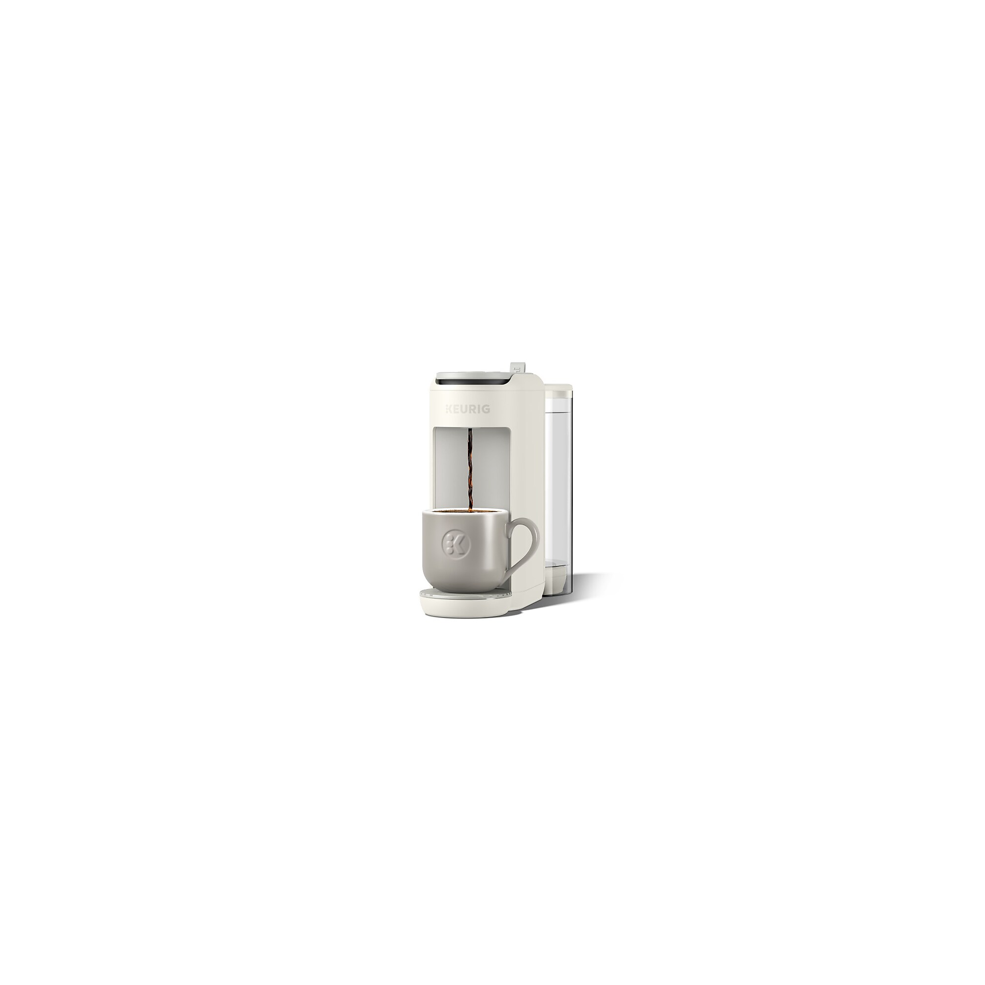 Keurig K-Mini Mate Plus Single-Serve K-Cup Pod Coffee Maker, Warm Stone (5000390177) Simolary simolary.com