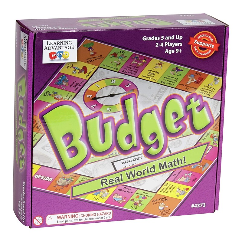 Learning Advantage The Budget Math Game, Grades 5-8 (CRE4373) image 1