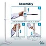 Viva Comfort Stadiometer Portable Height Measuring Rod, White (ADIME907-01-MK)~#|#~B1A68C3D-CF5F-4687-B2CBA9A1E62B1E8C_sc7