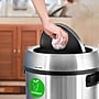 Alpine Industries 17 Gallon Indoor Compost Bin, Stainless Steel (470-65L-1-CO)~#|#~B1B304D7-917F-42EB-BB79AB42AB56058A_sc7
