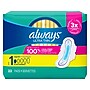 Always Ultra Thin Regular Pad with Wings, Unscented, 22/Pack, 12 Packs/Carton (03339)~#|#~B1B46B7D-10CB-4C8E-A23BECE255CEDE1C_sc7