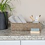 Household Essentials Handwoven Seagrass Rectangular Storage Basket, Natural (HE1196)~#|#~B1BE829D-2042-4417-B5F91D583032AD39_sc7