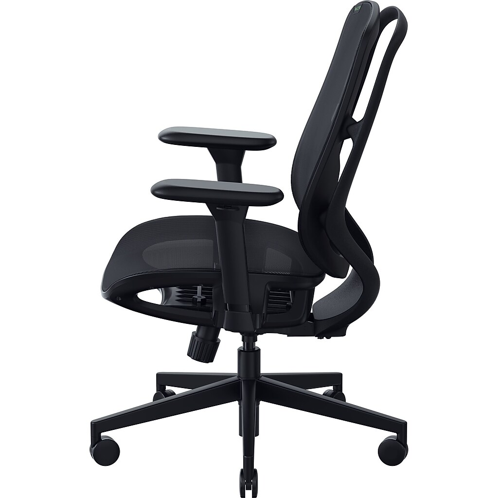 Side/toe-angle view of Razer Fujin gaming chair