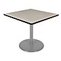 Regency Cain Square Laminate Platter Base Table, 36"D x 36"W, Maple (TP3636PLGY)~#|#~B1C5DEF7-7CFE-4B7A-B8EBF37A93B1C265_sc7
