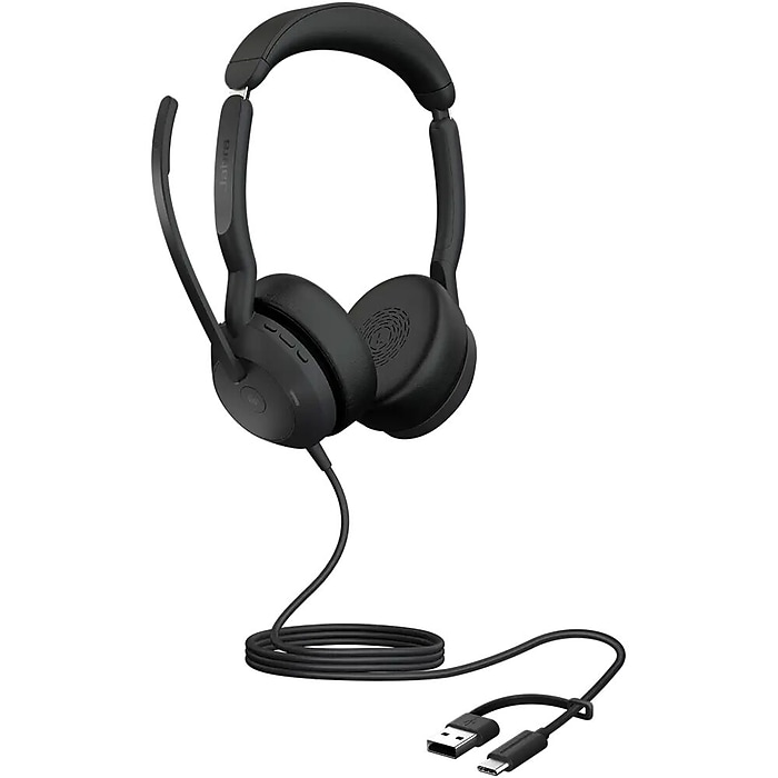 Jabra Evolve2 50 USB-C/A Noise Canceling Stereo Headset