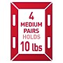 Command Medium Picture Hanging Strips, 12 lb., White, 22 Pairs/Pack (17204-22NA)~#|#~B1C7095A-CF05-473F-AE33B749420A6CC3_sc7