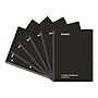 TRU RED 1‑Subject Notebook, 8” x 10.5”, College Ruled, 70 Sheets, Black~#|#~B1C95311-BB12-4034-B962C1C2A291096D_sc7