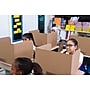 Classroom Products Foldable Cardboard Freestanding Privacy Shield, 13"H x 20"W, Kraft, 20/Box (VB1320 KR)~#|#~B1CE58DE-E9AC-4CE8-BCE638B9DDE1DD6C_sc7