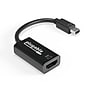 Plugable 6" Mini DisplayPort/Thunderbolt to HDMI Adapter, Male to Female, Black (MDP-HDMI)~#|#~B1D23409-45E7-4884-9FF413B224A1AD79_sc7
