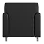 Flash Furniture Agent LeatherSoft Reception Chair, Black/Chrome Legs (BT827U1BKCHR)~#|#~B1D639C5-B65B-43AC-BC9885AB3ECBAB74_sc7