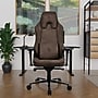 Arozzi Vernazza Supersoft Fabric Ergonomic Racing Gaming Chair, Brown (VERNAZZA-SPSF-BWN)~#|#~B1DF2363-E5C6-43D2-807DC68FEC620E94_sc7