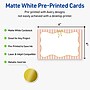 Avery Rectangle Matte Blank Card, White, 20/Pack (19479371117)~#|#~B1E6E99B-3752-4934-A356FB7AFCB10919_sc7
