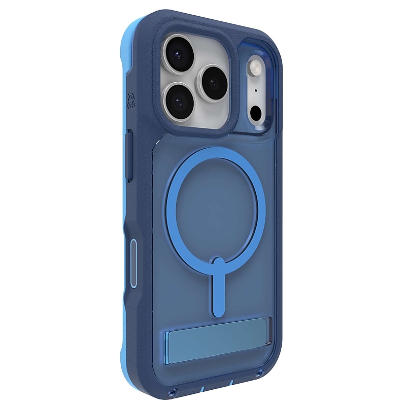 Zagg Rainier Snap with Kickstand MagSafe Phone Case for Apple iPhone 17 Pro, Shock Absorbing, Cobalt Horizon (702319162) image 1