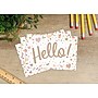 Teacher Created Resources Terrazzo Tones Hello Uncoated Postcards, Multicolored, 30 Cards/Pack, 6/Bundle (TCR7224-6)~#|#~B1F4319E-8AB4-48B0-9679D2AA6F68DB82_sc7