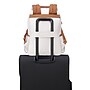 Delsey Flanerie Laptop Compatible Backpack, Medium, Champagne (40303160017)~#|#~B1F7DF3F-E432-47FF-A52C8289BAAD3703_sc7