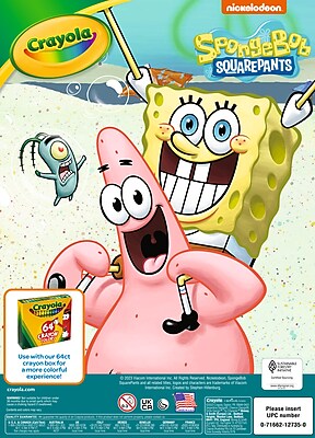 Crayola Spongebob Squarepants Coloring - B1F8AC8F 5A3A 40EB 865490270657A22A Sc7