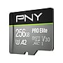 PNY PRO Elite 256GB microSDXC Memory Card, Class 10, UHS-I, V30 (P-SDU256V32100P)~#|#~B1F9D67A-0C17-417E-BEC24EB0BB8FC29D_sc7
