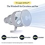 Windmill Oscillating Desk Fan, 5-Speed, Black (FC07W5)~#|#~B1FE411E-7D9C-42CD-884F58A55D7B184A_sc7