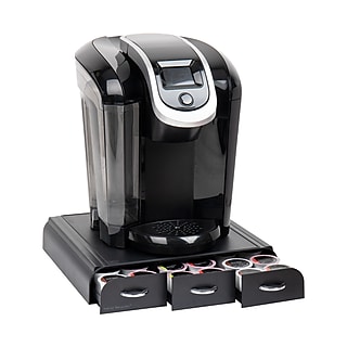 Mind Reader Plastic Coffee Pod Organizer Drawer, 36 Pod Capacity, Black (TRY3PC-BLK)~#|#~B206144D-9FD8-4B84-9E99A9F4548C031B_sc7