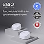 eero 6 AX3000 Wi-Fi 6 Dual-Band Gigabit Router Mesh WiFi System, White, 2/Pack (B085WS7H6K)~#|#~B2073D04-A5F4-4654-8439DB2651020C97_sc7