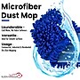 BISON LIFE Kleen Handler Microfiber Dust Mop Head, 6.75" x 36", Blue, 12/Pack (BPES-LEBDM-36-12)~#|#~B20DDB34-6B3C-4D1A-88984E2B9E00F8B4_sc7