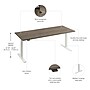 Bush Business Furniture Move 60 Series 72"W Electric Adjustable Standing Desk, Modern Hickory (M6S7230MHWK)~#|#~B20E26CF-A08F-405F-804C606F7DFEC480_sc7