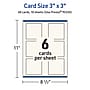 Avery Matte General Use Blank Cards, Ivory, 60/Pack (95335)~#|#~B20EDD97-4B15-4983-AA9DC9CDB19E5E08_sc7