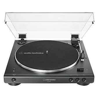 Audio-Technica Fully Automatic Wireless Belt-Drive Turntable (AT-LP60XBT-BK)