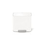 simplehuman Office Mini Steel Trash & Recycling Step Can, 4 Gallon, White (CW2122)~#|#~B2132014-5E53-49E9-99E783854C2EF24D_sc7