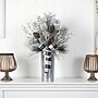 Nearly Natural Artificial Frosted Greenery and Pinecone Christmas Arrangement, 28" (A1848)~#|#~B2175363-B172-46CC-80A6B397D9057DD2_sc7