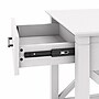 Bush Furniture Key West 20" x 20" End Table, Pure White Oak (KWT120WT-03)~#|#~B21A3EA4-FC93-4BFD-877E5F2DBBFCA1F2_sc7