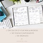 2027 Excello Brands Essential Pro 7" x 9" Weekly & Monthly Planner, Black Tree Seasons (ESPRO-CY27-79-32)~#|#~B21DDDFE-CBE4-466C-9E62E539257EDE4F_sc7