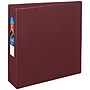 Avery Heavy Duty 3" 3-Ring Non-View Binders, D-Ring, Maroon (79-363)~#|#~B221D6D6-DEED-4AA2-8781401EE1A3C566_sc7