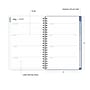 2025-2026 Blue Sky Tillie Lilac 5" x 8" Academic Year Weekly & Monthly Planner, Plastic Cover, Multicolored (154356)~#|#~B22374DB-D55A-4796-867C1BC9708CA4B0_sc7