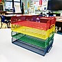 Mind Reader Metal Side Loading Stackable Letter Tray, Multi Colored (DSTACK4-ASST)~#|#~B224A3FA-1307-40DE-9F5D2D316606EF33_sc7