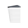 TRU RED™ Notepad, 5" x 8", Narrow Ruled, White, 50 Sheets/Pad, 6 Pads/Pack (TR57358)~#|#~B2250BEF-132C-4394-A5D1FB37059C3F53_sc7