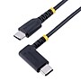 StarTech.com 6.6ft USB-C Cable, Charge/Sync, Right-Angled USB C, Black (R2CCR-2M-USB-CABLE)~#|#~B22523FF-FAA9-404C-9EBDF8EE8AE2894E_sc7