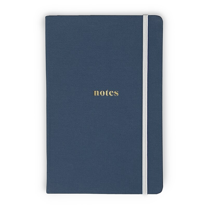 Lake + Loft Classic Hardcover Journal, College Ruled, Deep Sea, 160 Pages (FJRN-HC-001) image 1