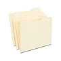 Staples 30% Recycled Reinforced File Folders, 1/3-Cut Tab, Letter Size, Manila, 100/Box (ST56682-CC)~#|#~B2293CE1-C98E-46A6-8134DB1F33646692_sc7