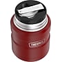 Thermos King Stainless Steel Insulated Food Jar, Red, 16 oz. (EASK3000MR4)~#|#~B22BAFC7-5677-4897-B0F5917581502274_sc7