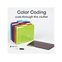 Oxford Poly File Folders, 1/3-Cut Tab, Letter-Size, Assorted Colors, 24/Pack (52004)~#|#~B22D8465-11D1-4105-8B1B4FA9B82315E9_sc7