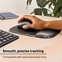Staples TECH Gel Non-Skid Mouse Pad/Wrist Rest Combo, Black Crystal (53323)~#|#~B2302517-2259-412E-870FCE15185826AE_sc7