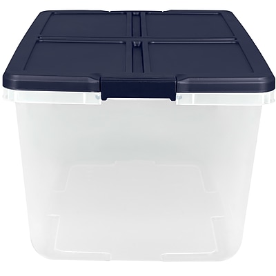 Home Logic 66 Qt. Latch Lid Storage Bins - Thumbnail 2