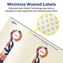 Avery Pearlized Ivory Decorative Edge Multipurpose Labels, 1" x 4", Ivory, 800/Box (94115)~#|#~B232F9ED-8B31-4069-9C3B29EBB855C375_sc7